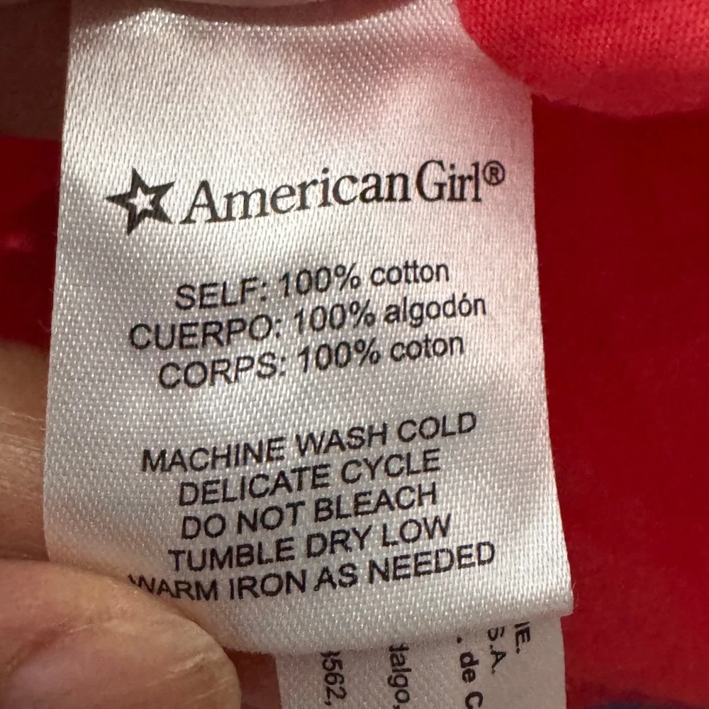 American Girl Red Casual Dress size 12